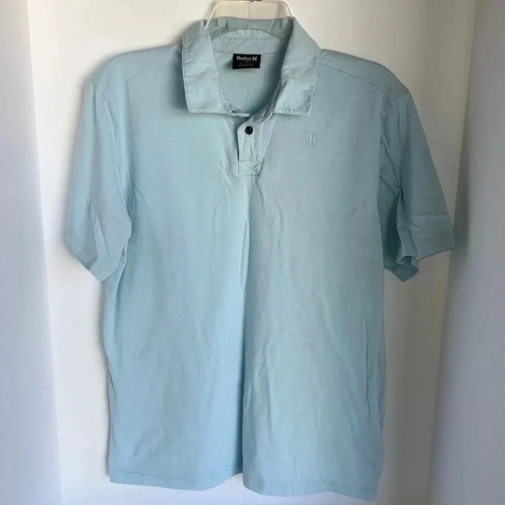 Hurley X Nike Polo Shirt Men’s Medium Casual Performance Minimalist Business